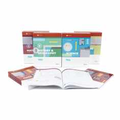 New Lifepac Grade 3 AOP 4-Subject Box Set (Math, Language, Science & History / Geography, Alpha Omega, 3rd GRADE, HomeSchooling CURRICULUM, New Life Pac [Paperback]