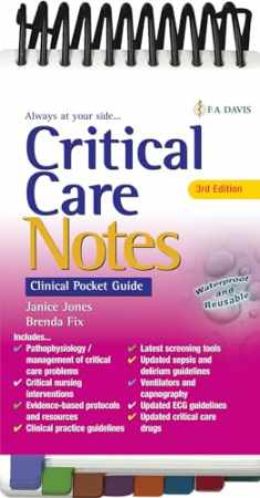 Critical Care Notes: Clinical Pocket Guide: Clinical Pocket Guide