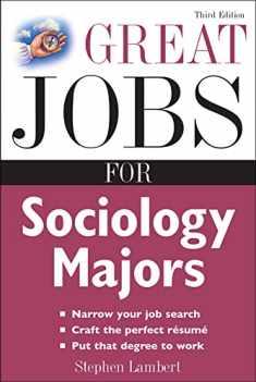 Great Jobs for Sociology Majors (Great Jobs Series)