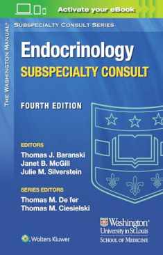 Washington Manual Endocrinology Subspecialty Consult (The Washington Manual Subspecialty Consult Series)