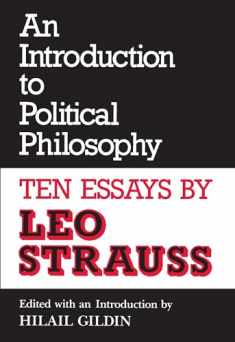 An Introduction to Political Philosophy: Ten Essays (Culture of Jewish Modernity)