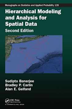 Hierarchical Modeling and Analysis for Spatial Data (Chapman & Hall/CRC Monographs on Statistics and Applied Probability)