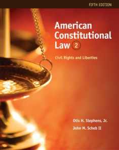 American Constitutional Law: Civil Rights and Liberties, Volume II: 2