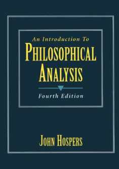 An Introduction to Philosophical Analysis (4th Edition)