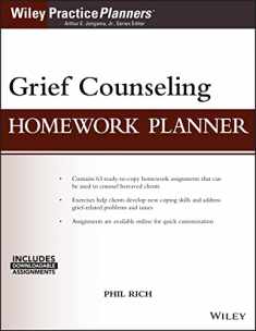 Grief Counseling Homework Planner (PracticePlanners)