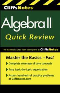 CliffsNotes Algebra II Quick Review, 2nd Edition (Cliffs Quick Review)