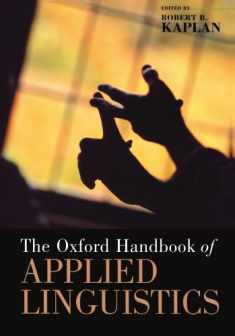The Oxford Handbook of Applied Linguistics (Oxford Handbooks)