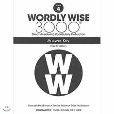 Wordly Wise, Book 4: 3000 Direct Academic Vocabulary Instruction