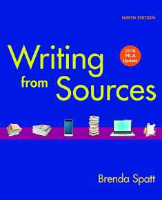Writing from Sources with 2016 MLA Update