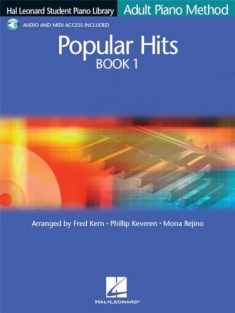 Popular Hits Book 1 - Adult Piano Method Book/Online Audio (Hal Leonard Student Piano Library (Songbooks))