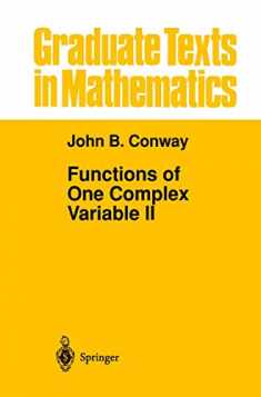 Functions of One Complex Variable II (Graduate Texts in Mathematics, Vol. 159) (Graduate Texts in Mathematics, 159)