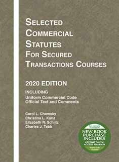 Selected Commercial Statutes for Secured Transactions Courses, 2020 Edition (Selected Statutes)
