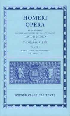 Homeri: Opera - Tomvs 1, Iliadis Libros I - XII Continens (Greek Edition)