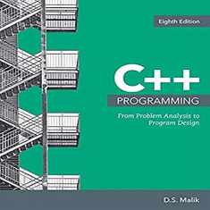 C++ Programming: From Problem Analysis to Program Design (MindTap Course List)