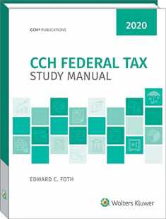CCH Federal Tax Study Manual 2020
