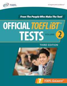 Official TOEFL iBT Tests Volume 2, Third Edition (TOEFL GoLearn!)