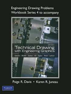 Engineering Drawing Problems Workbook (Series 4) for Technical Drawing with Engineering Graphics