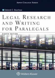 Legal Research and Writing for Paralegals (Aspen Paralegal Series)