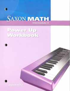Power-Up Workbook (Saxon Math Intermediate 4)