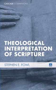 Theological Interpretation of Scripture (Cascade Companions)
