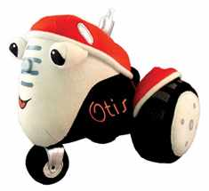 MerryMakers Otis the Tractor Plush Toy, 7-Inch