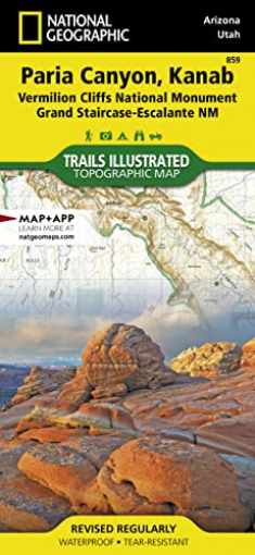 Paria Canyon, Kanab Map [Vermillion Cliffs National Monument, Grand Staircase-Escalante National Monument] (National Geographic Trails Illustrated Map, 859)