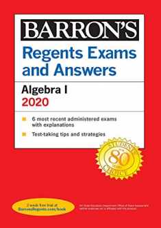 Regents Exams and Answers: Algebra I 2020 (Barron's Regents NY)