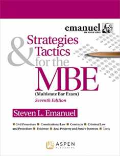 Strategies & Tactics for the MBE (Bar Review)