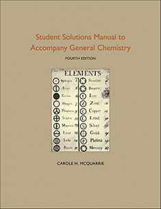 Student Solutions Manual to Accompany General Chemistry: RSC