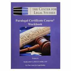 Paralegal Certificate Course Workbook