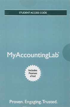 Horngren's Financial & Managerial Accounting -- MyLab Accounting with Pearson eText