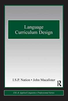 Language Curriculum Design (ESL & Applied Linguistics Professional Series)