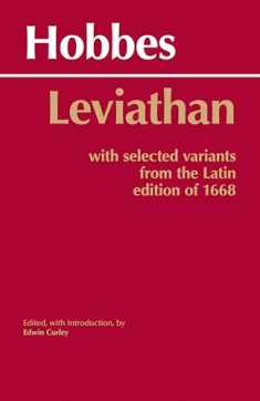 Leviathan: With selected variants from the Latin edition of 1668 (Hackett Classics)