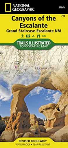 Canyons of the Escalante Map [Grand Staircase-Escalante National Monument] (National Geographic Trails Illustrated Map, 710)