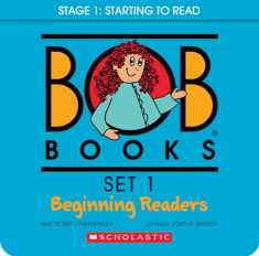 Bob Books - Set 1: Beginning Readers Box Set Phonics, Ages 4 and Up, Kindergarten (Stage 1: Starting to Read) (Bob Books)