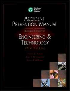 Accident Prevention Manual: Engineering & Technology, 12th Edition