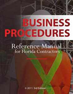 Business Procedures: Reference Manual for Florida Contractors