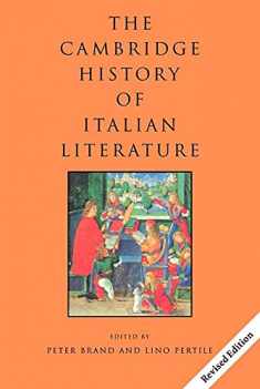 Camb Hist Italian Lit rev edition