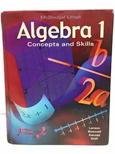 McDougal Littell Algebra 1: Concepts and Skills (Algebra 1: Concepts & Skills)