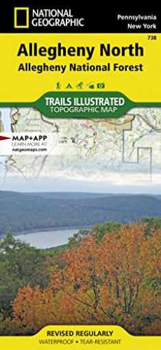 Allegheny North Map [Allegheny National Forest] (National Geographic Trails Illustrated Map, 738)