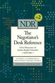 Negotiator's Desk Reference (The Negotiator's Desk Reference)