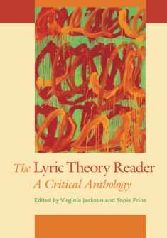 The Lyric Theory Reader: A Critical Anthology