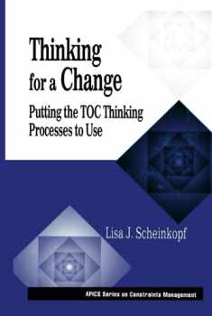 Thinking for a Change (The CRC Press Series on Constraints Management)
