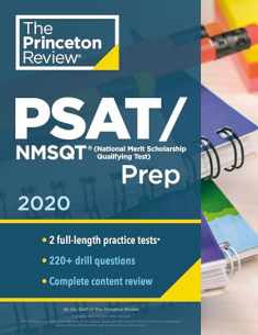 Princeton Review PSAT/NMSQT Prep, 2020: Practice Tests + Review & Techniques + Online Tools (2020) (College Test Preparation)