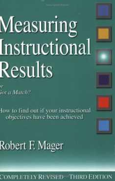Measuring Instructional Results (The Mager Six-Pack)