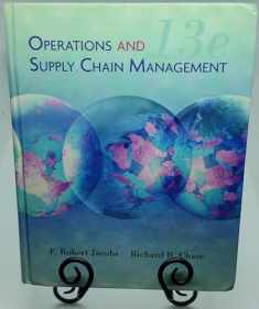 Operations and Supply Chain Management (The Mcgraw-hill/Irwin Series)