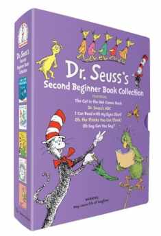 Dr. Seuss's Second Beginner Book Boxed Set Collection: The Cat in the Hat Comes Back; Dr. Seuss's ABC; I Can Read with My Eyes Shut!; Oh, the Thinks ... Oh Say Can You Say? (Beginner Books(R))