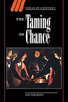 The Taming of Chance (Ideas in Context, Series Number 17)