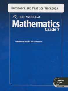 Homework and Practice Workbook Grade 7 (Holt McDougal Mathematics)