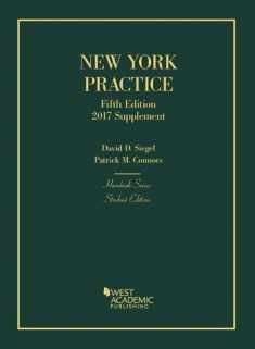 New York Practice, 5th, Student Edition, Supplement (Hornbooks)